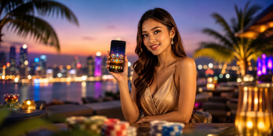 Pengguna Malaysia mengakses platform taruhan sukan ds5 melalui telefon di Johor